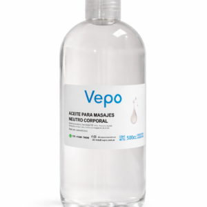 aceite neutro para masajes 500ml