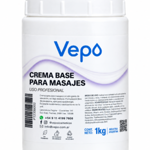 CREMA BASE PARA MASAJES 1kg